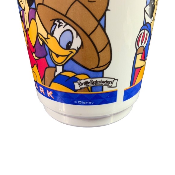 Disney's Epcot Orville Redenbacher Large Red Popcorn Bucket Vintage Whirley 1993 - Picture 3 of 7